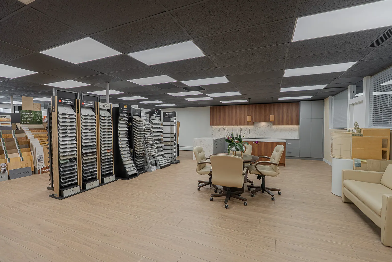 Canadian Flooring & Renovations Showroom on West Broadway, Vancouver