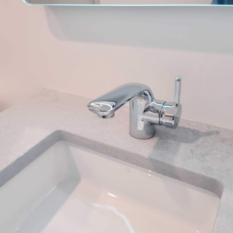 AUSTEN CHROME BATHROOM FAUCET