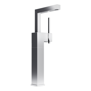 Raised single lever bassin faucet cc color