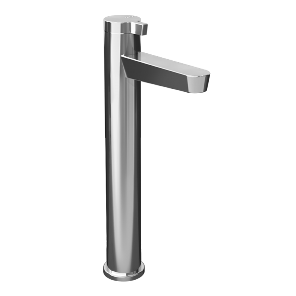 Raised single lever bathroom faucet CC color