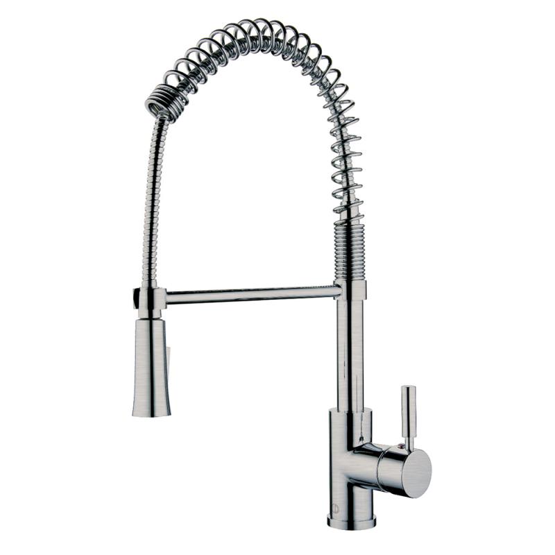 SPRING SPOUT II BRUSHED NICKEL KITCHEN FAUCET