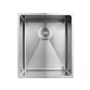 SINGLE BOWL KITCHEN SINK WITH ROUNDED CORNERS