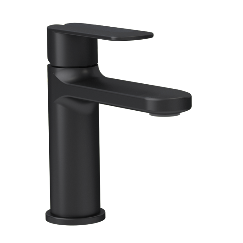 Single lever washbasin faucet bk color