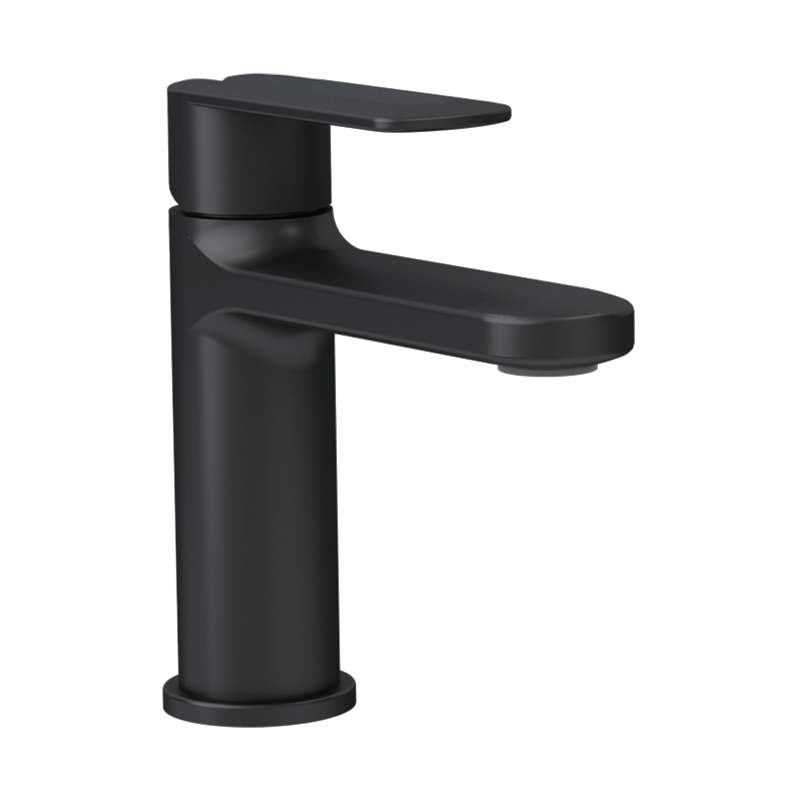 Single lever washbasin faucet bk color