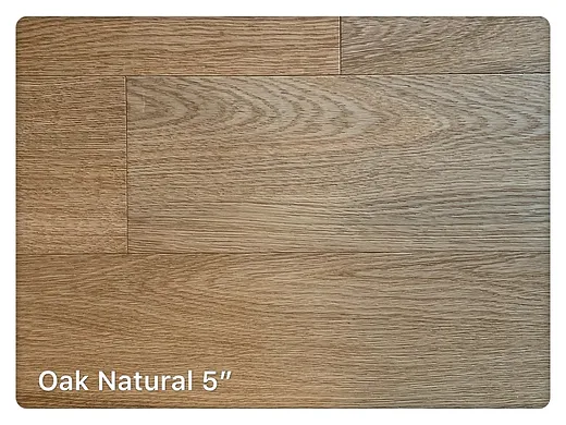 Oak # Natural 5"