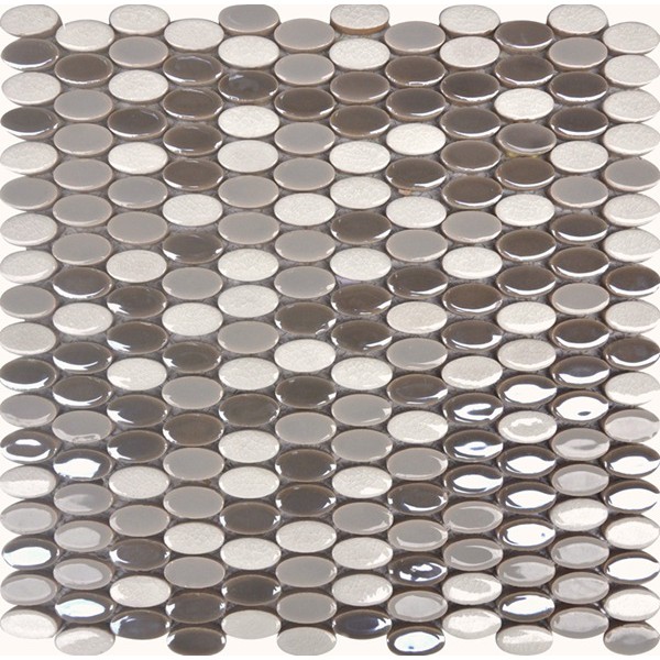Lotus Pearl Oval Mosaic