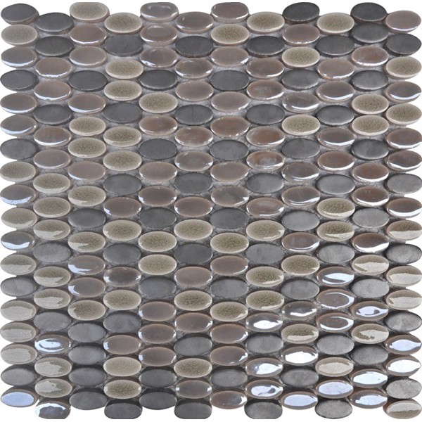 Siena Silver Oval Mosaic