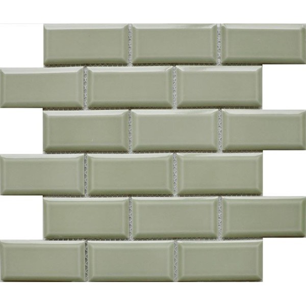 Victorian Sage Glossy Beveled