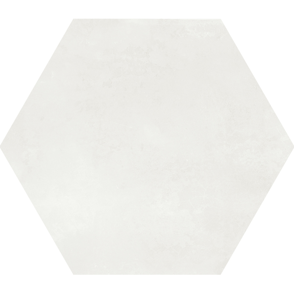 Spark Hexagon White 6x7
