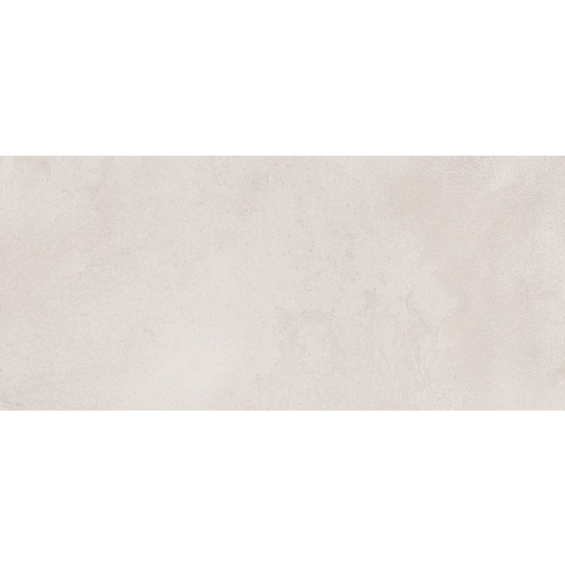 Tr3nd Concrete 12x24 White Through Body Porcelain Matte - Rectified