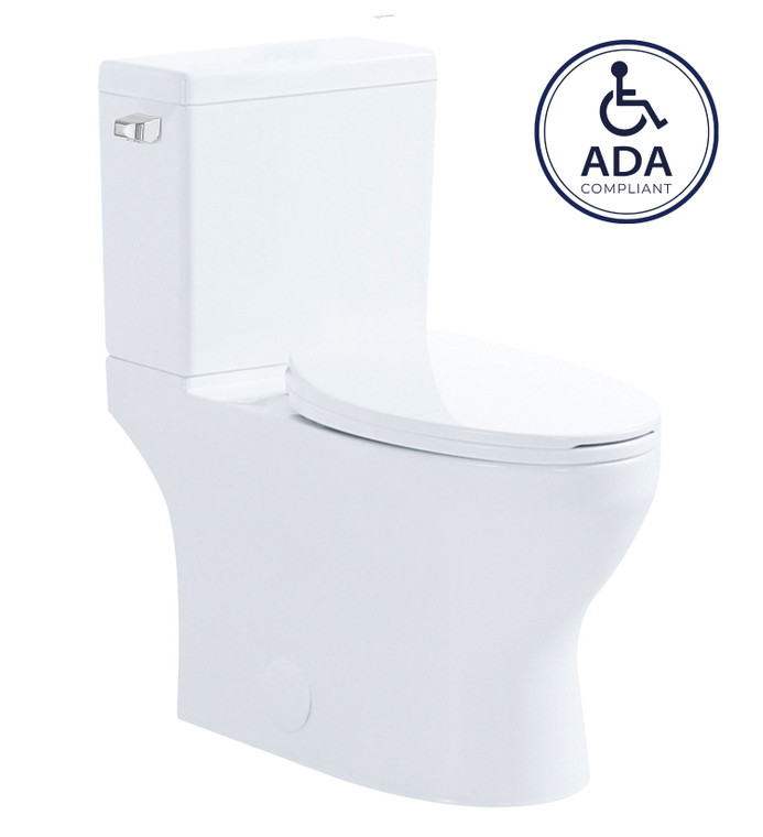ISAAC-S Two-Piece Toilet w/ Side Flush