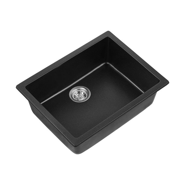 KATO® KALI-24B Granite Sink, Preto Black GKG622-BL