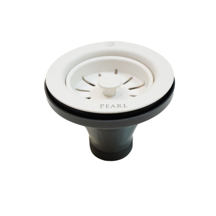 Vertu Kitchen Sink Strainer - White