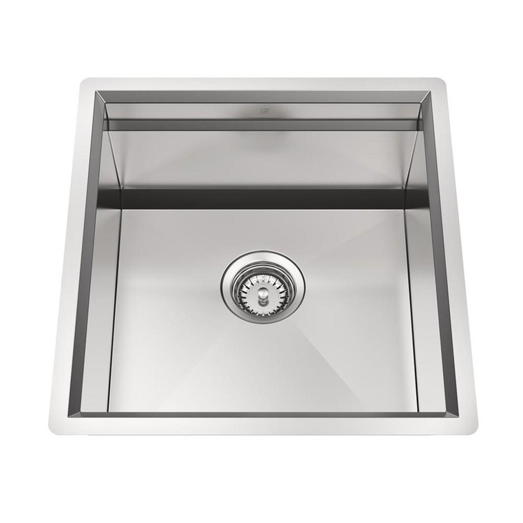 Pearl CUVI - CITY - 16 Gauge Single Bowl Stainless Steel Kitchen Sink System GQV1819C