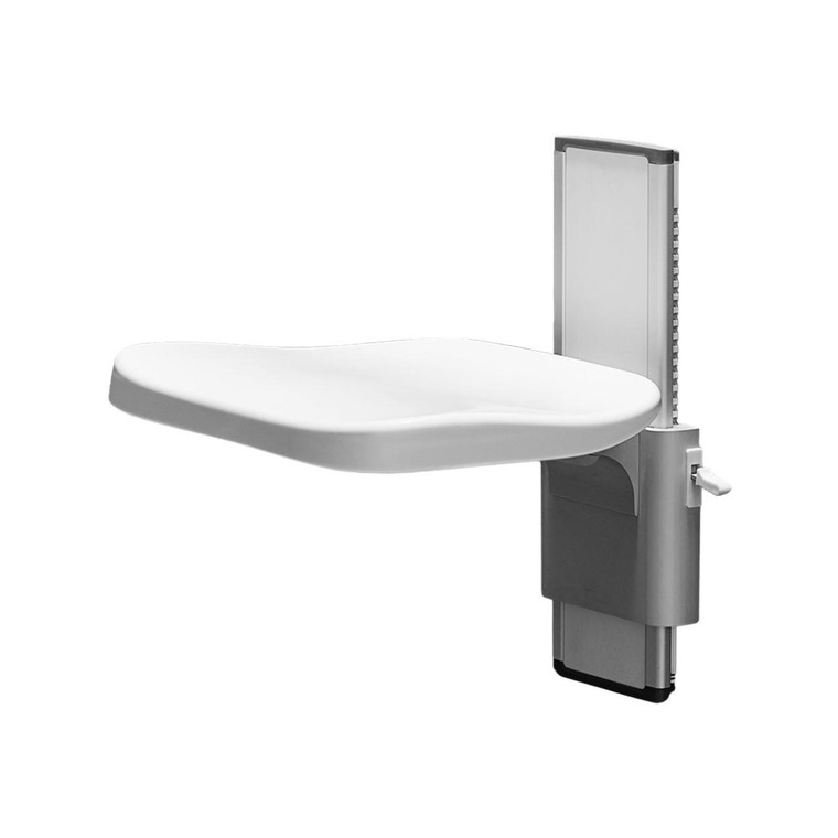 Pearl ELLA Adjustable Shower Seat GLS320A-W