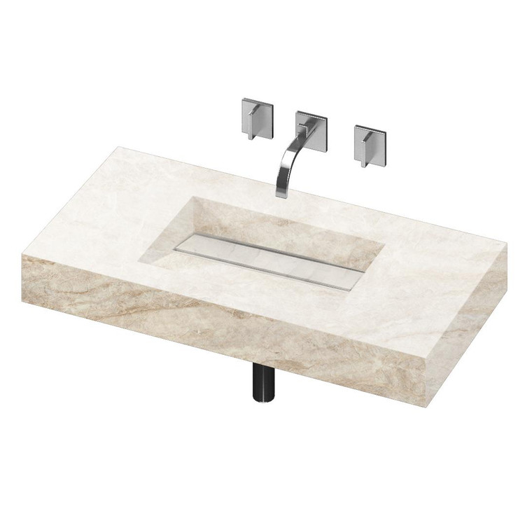 SIMPLICITY 30" One-Piece Vanity - Arga GCV30SIM-160-D-ARGA