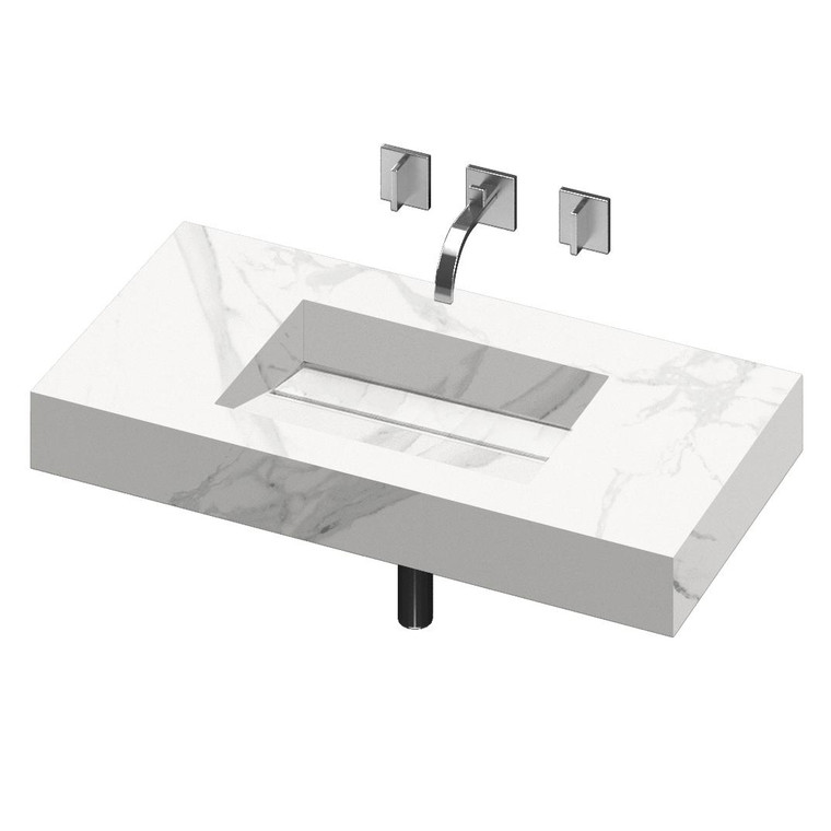 SIMPLICITY 30" One-Piece Vanity - Natura 18 GCV30SIM-160-D-NATURA
