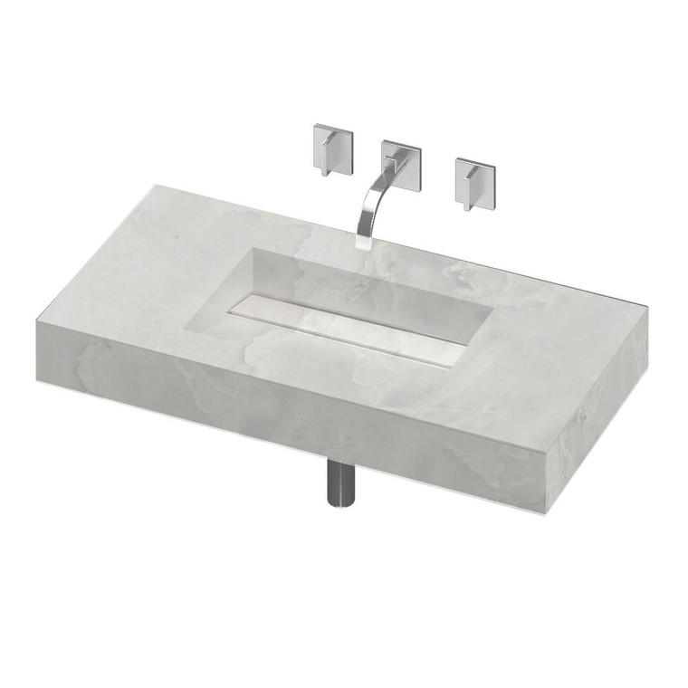 SIMPLICITY 36" One-Piece Vanity - Helena GCV36SIM-160-D-HELENA