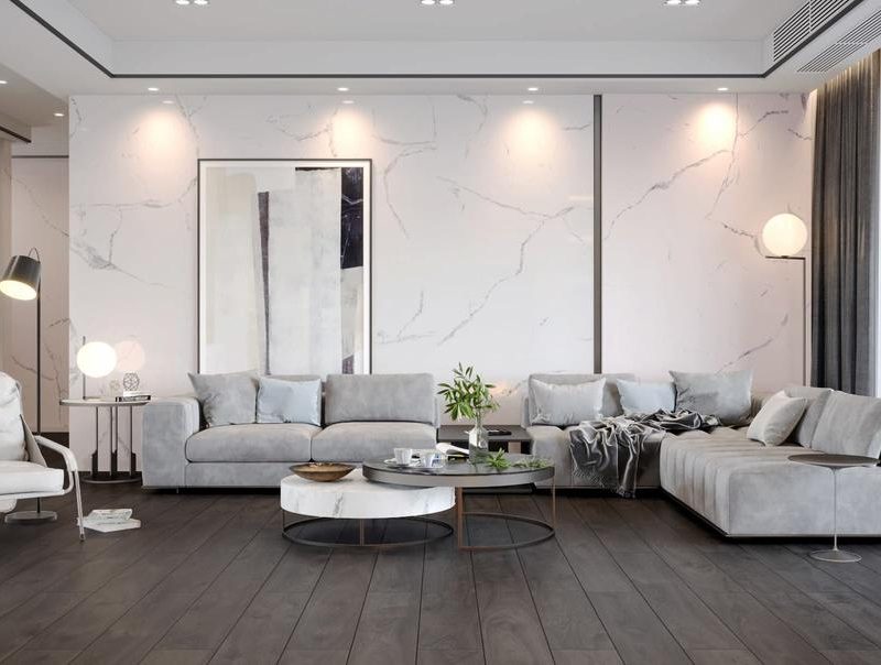 MUD/ CALACATA MATT/ WHITE MARBLE