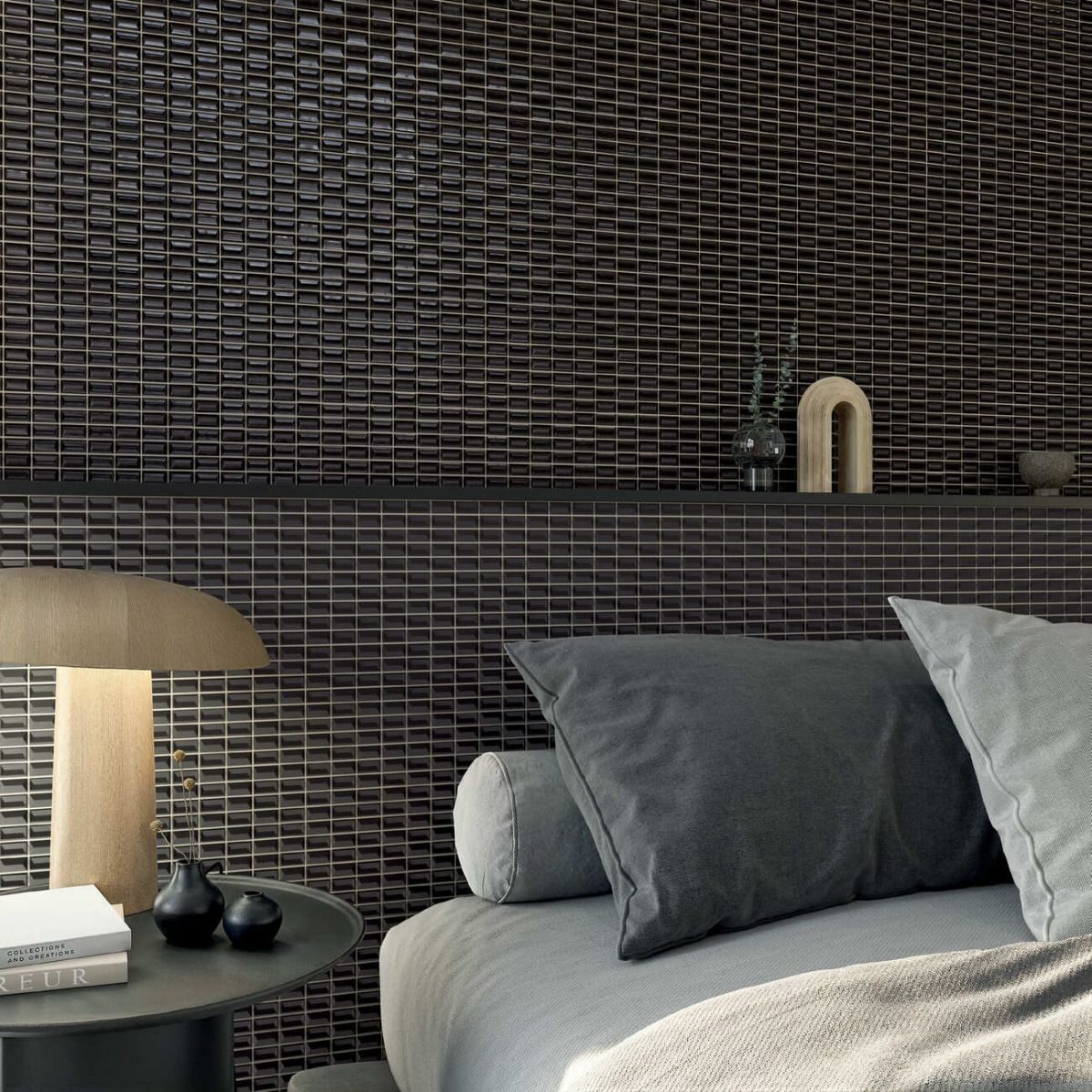 3D Bars 5"x10" Onix Diamond Gloss — Ames Tile