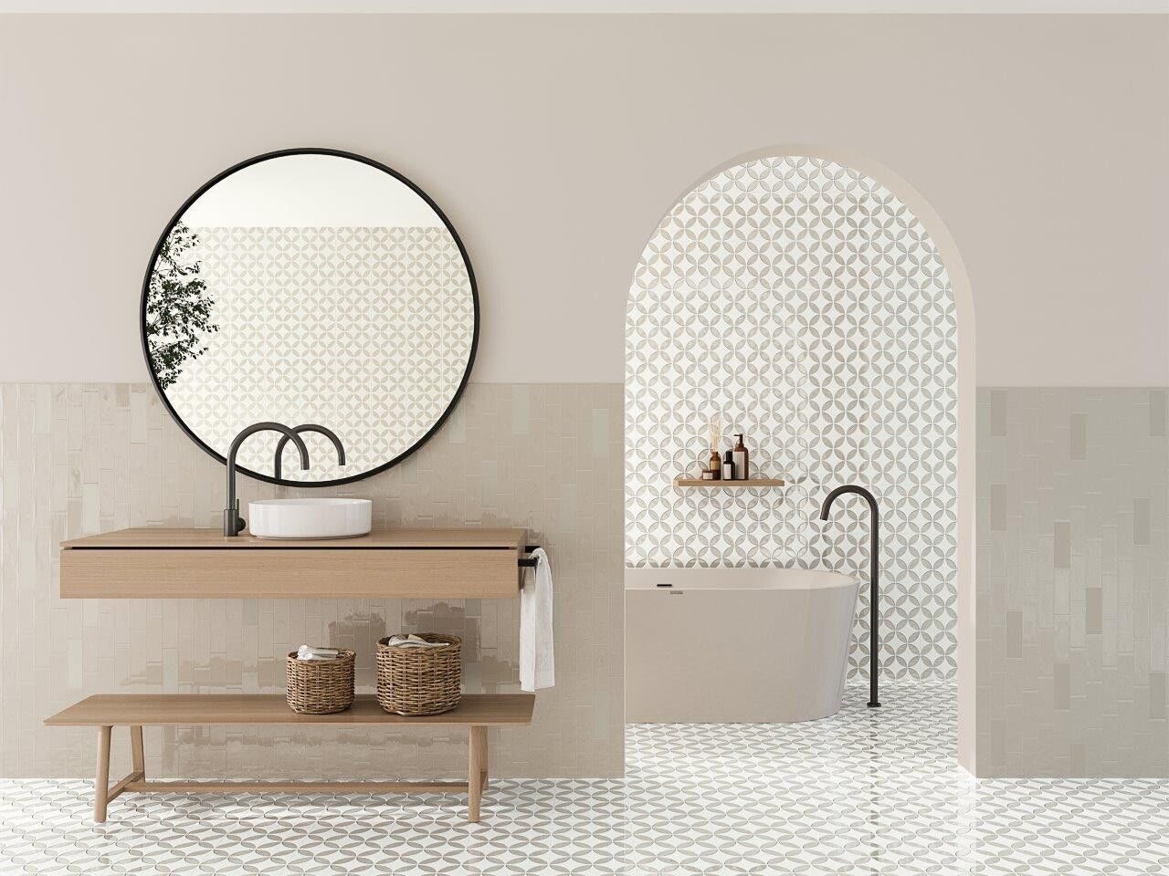Mayari 9"x 9" Taupe — Ames Tile