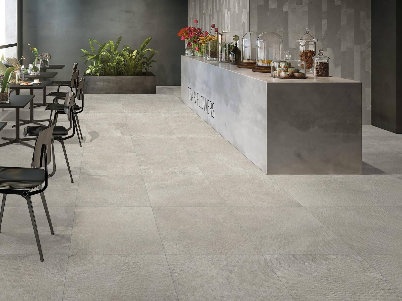 Pisa Grigio Matte 24" X 24" — Ames Tile