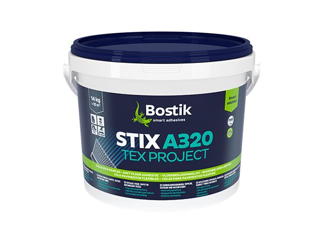 BOSTIK STIX A320 TEX PROJECT — Floortek