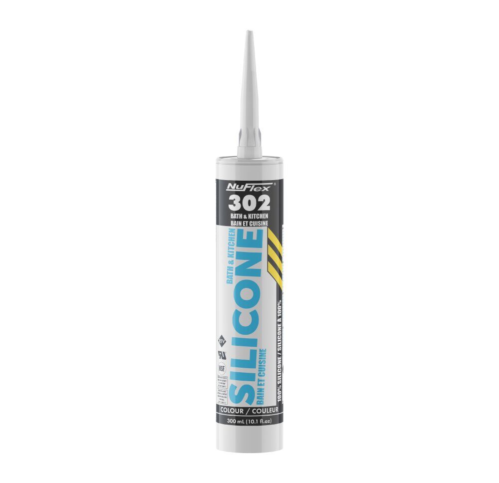 NuFlex 302 Bath and Kitchen Silicone Sealant — Floortek