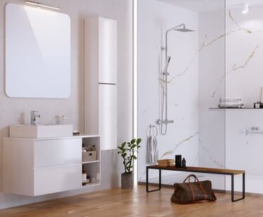 Calacata Gold by Kobertin Panels — Wall Panels flooring · Canadian Flooring & Renovations Vancouver