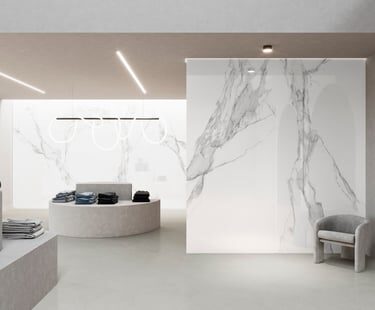 Carrara by Kobertin Panels — Wall Panels flooring · Canadian Flooring & Renovations Vancouver
