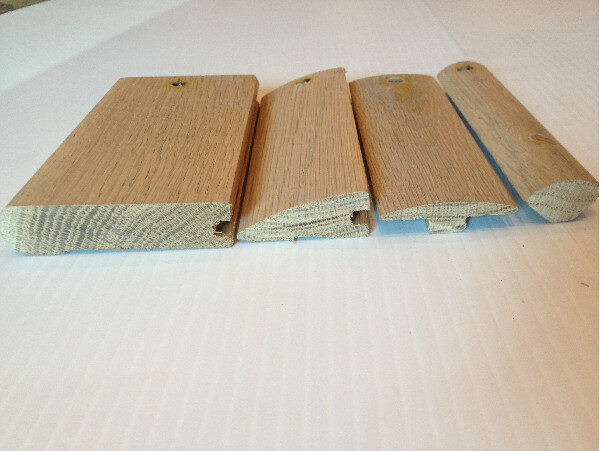 Mira Nova Wide Plank Molding: Stair Nosing / Reducer / T- Moulding / Quarter Rou by Pontek — Transition flooring · Canadian Flooring & Renovations Vancouver