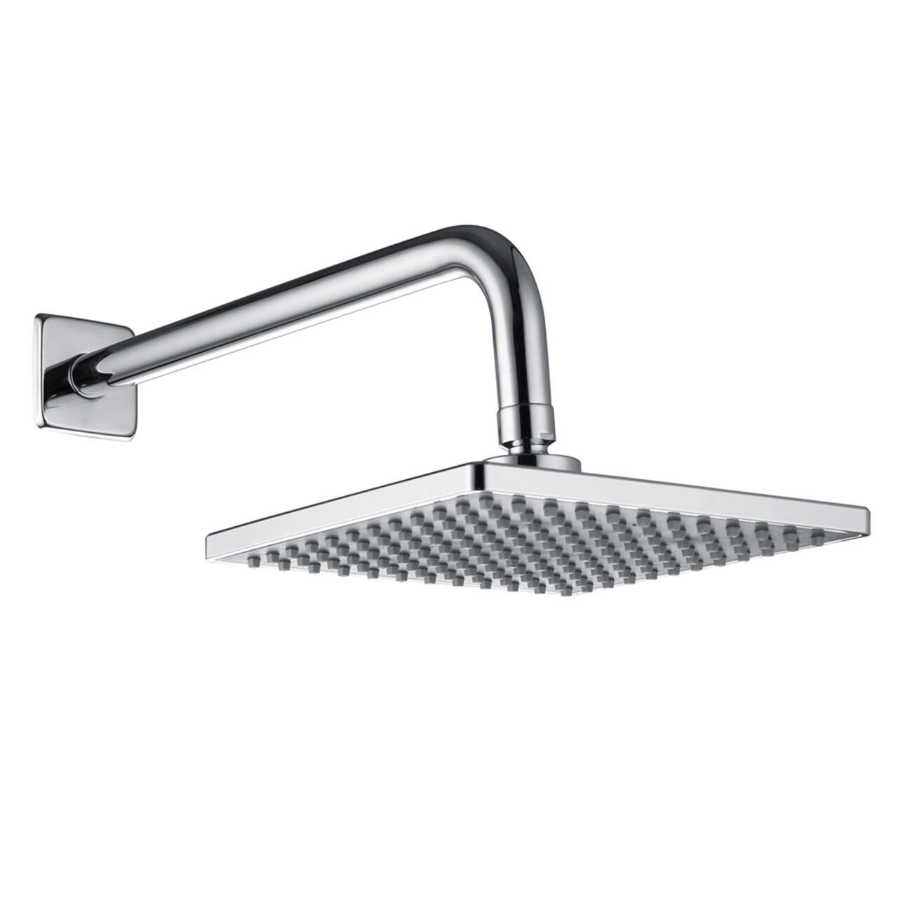 ETHAN Shower Head 45° Pipe — Pearl