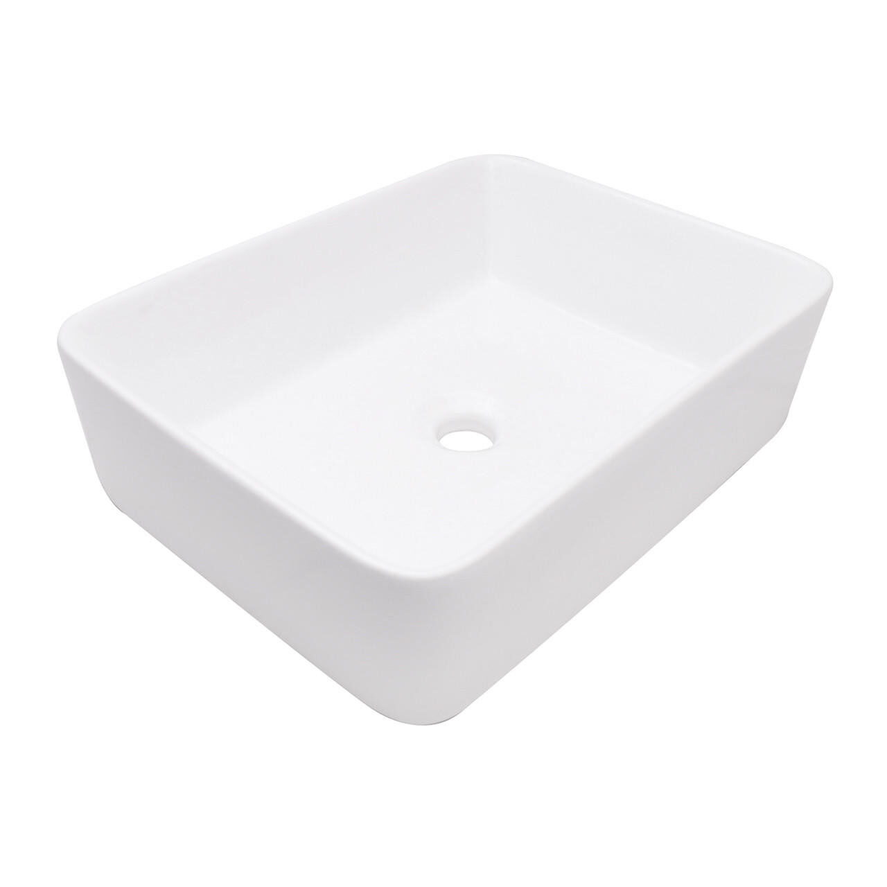 KASU DF Ceramic Bathroom Sink — Pearl