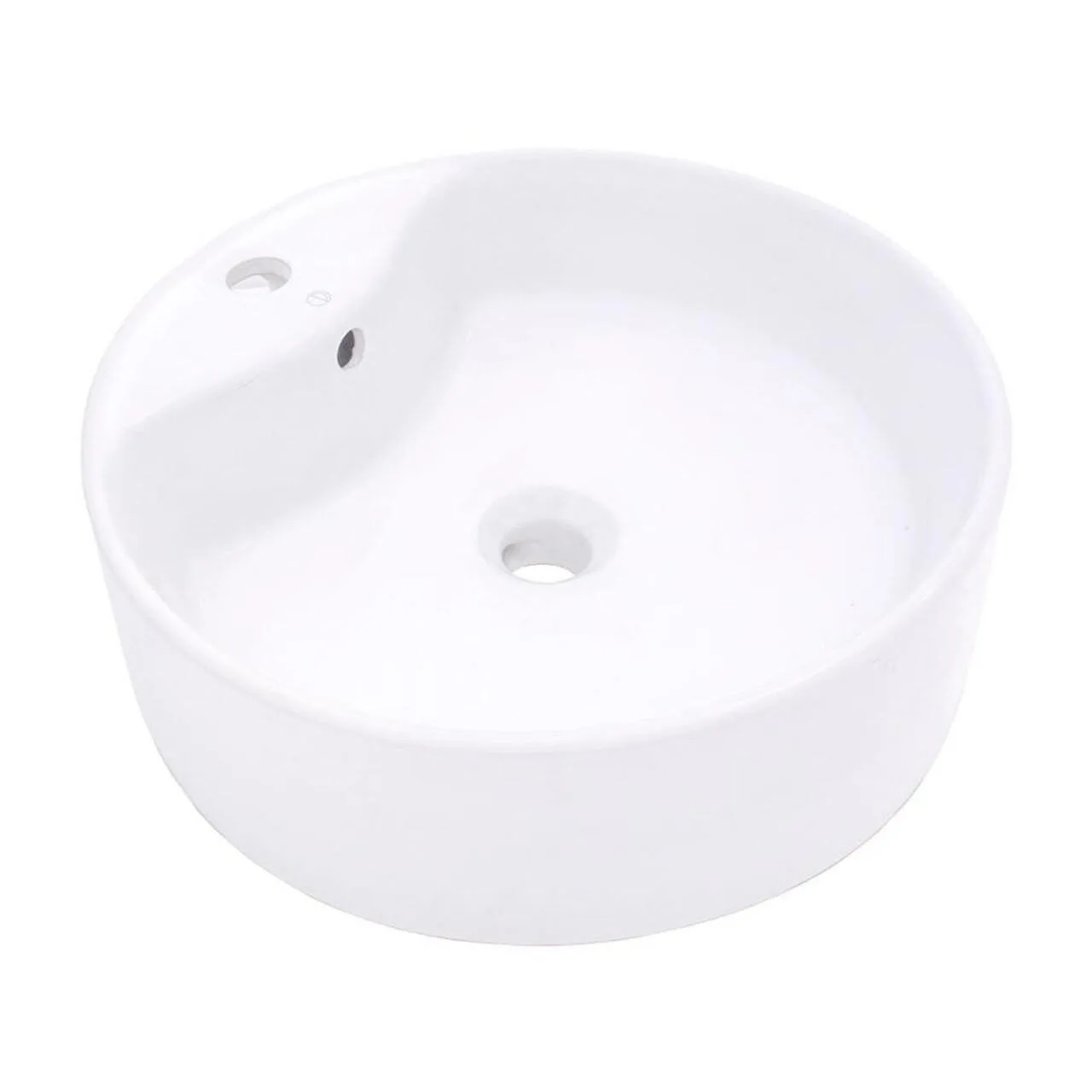 KASU DR Ceramic Bathroom Sink — Pearl
