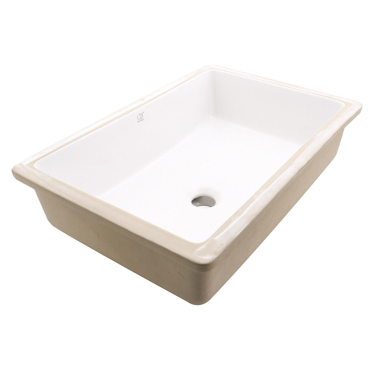 KASU SF Ceramic Bathroom Sink — Pearl