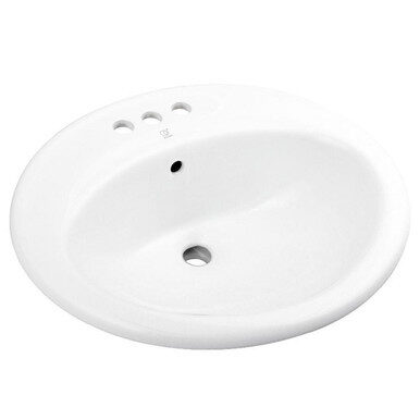 KASU TSR Ceramic Bathroom Sink — Pearl