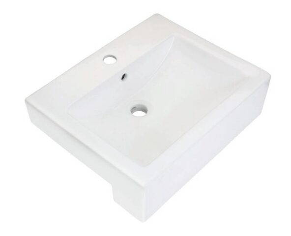 KASU TSR1 Ceramic Bathroom Sink — Pearl