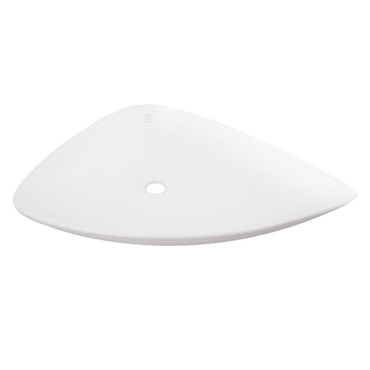 KASU DQ Ceramic Bathroom Sink — Pearl