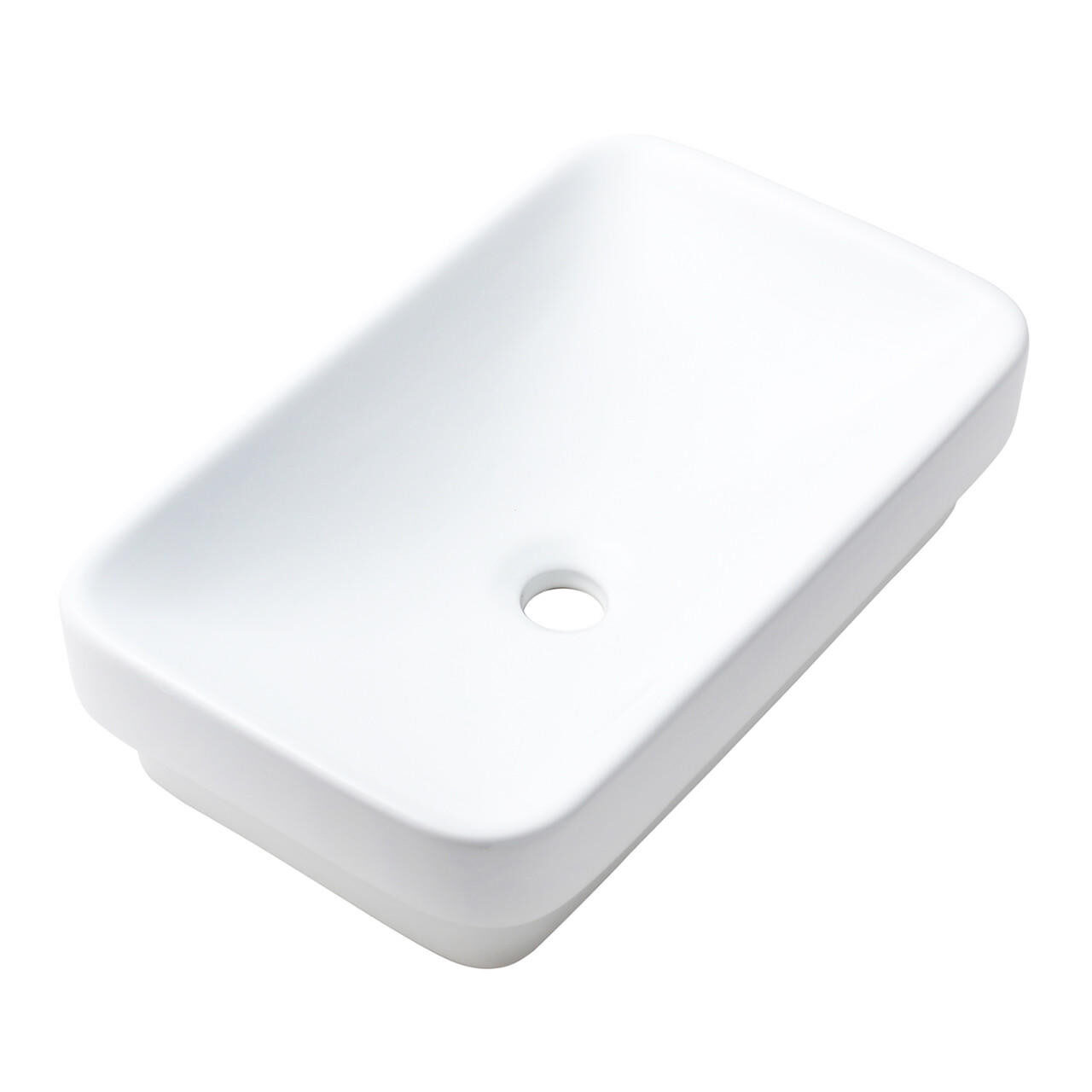 KASU WK Ceramic Bathroom Sink — Pearl