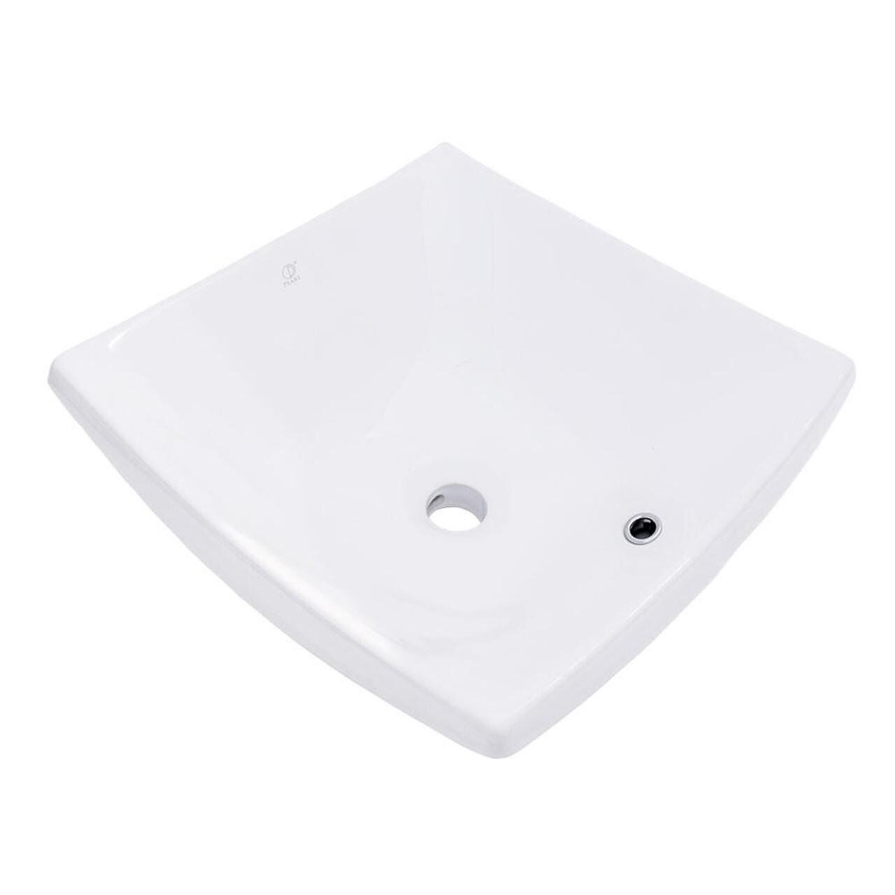 KASU DS FINAL SALE Ceramic Bathroom Sink — Pearl