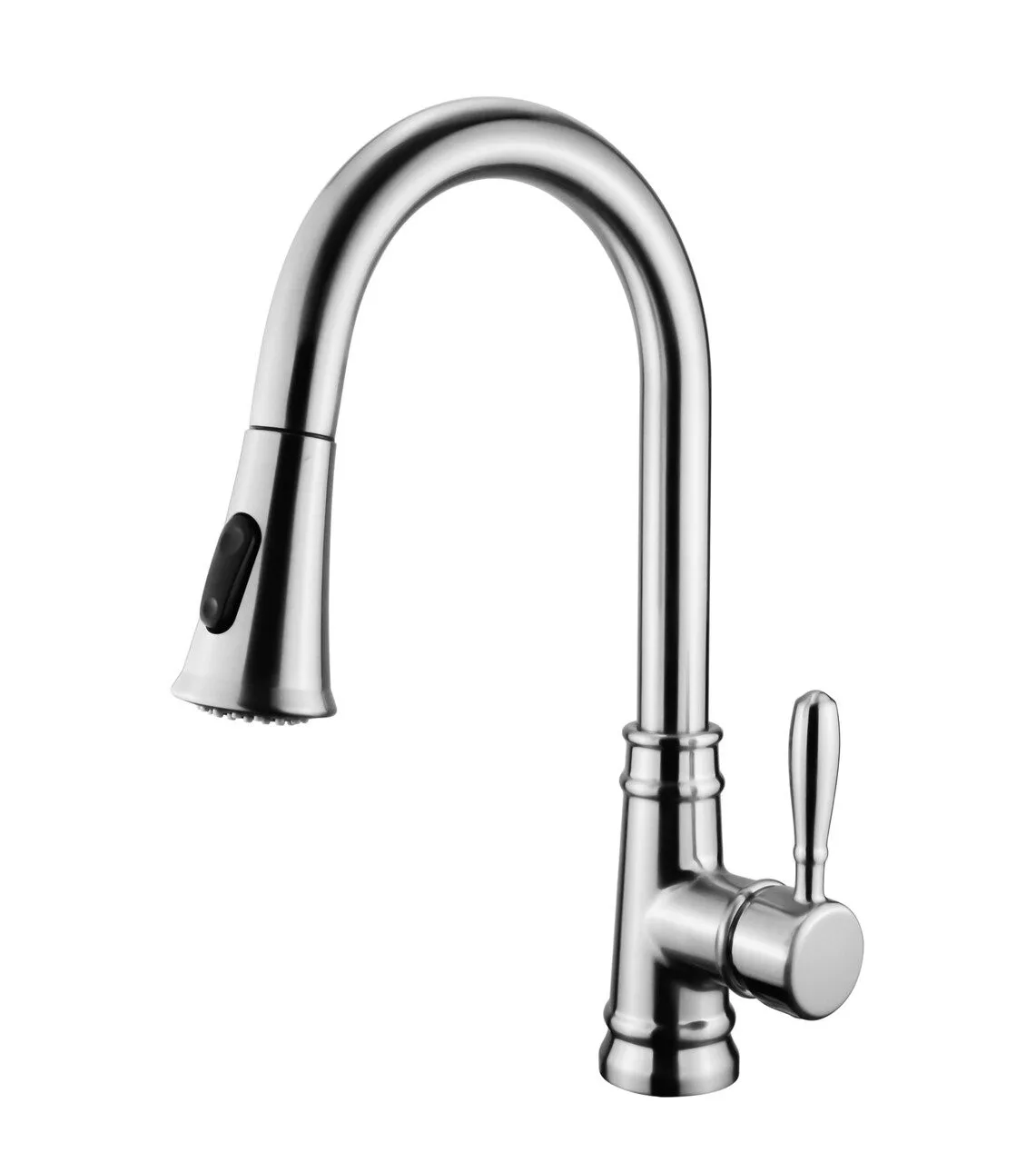 LINCOLN Chrome Kitchen Faucet — Pearl