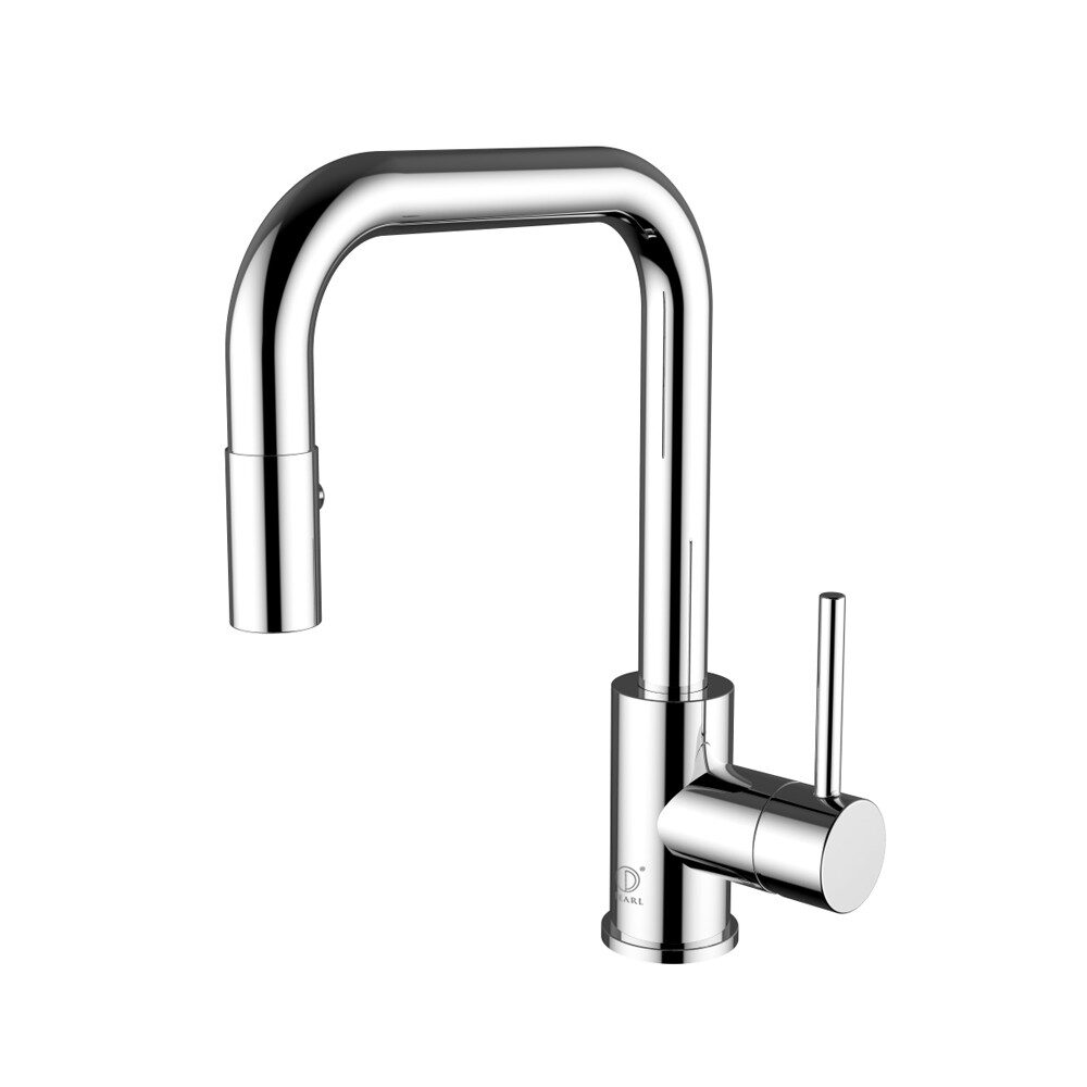 MILLER Chrome Kitchen Faucet — Pearl