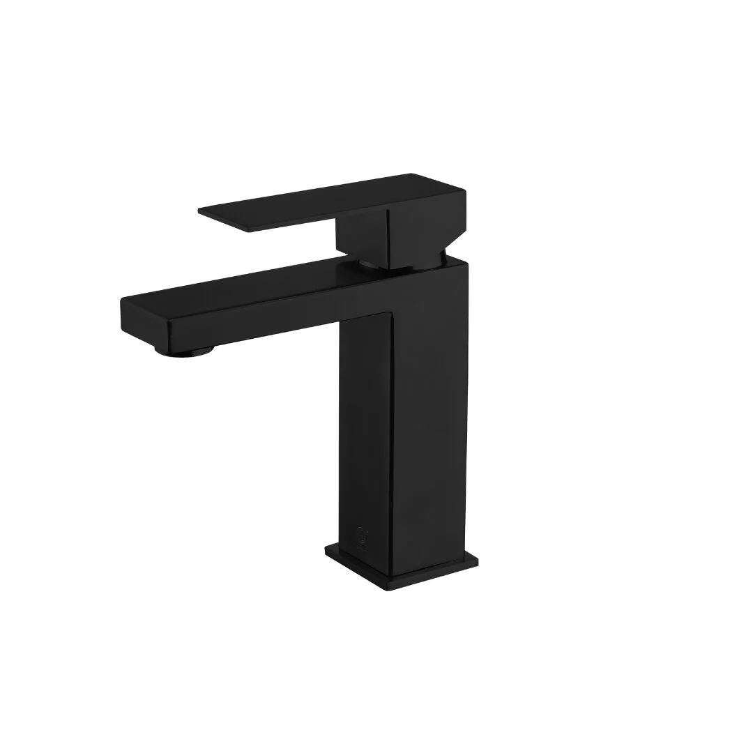 BELLO II Matte Black Bathroom Faucet — Pearl