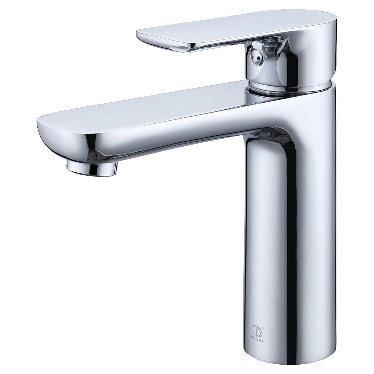 JULIA Chrome Bathroom Faucet — Pearl