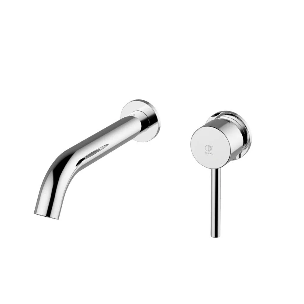 BAKER Chrome Bath/Vanity Faucet With Cast Spout — Pearl