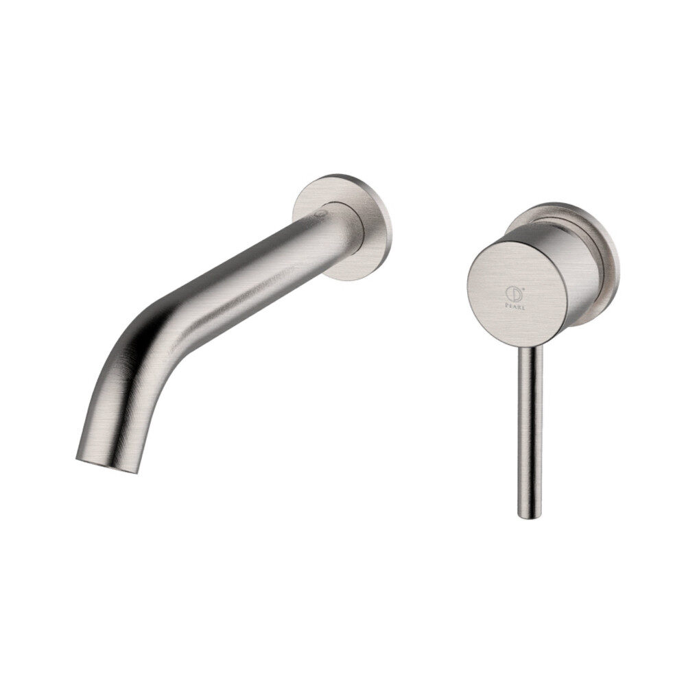 BAKER Chrome Bath/Vanity Faucet With Cast Spout — Pearl
