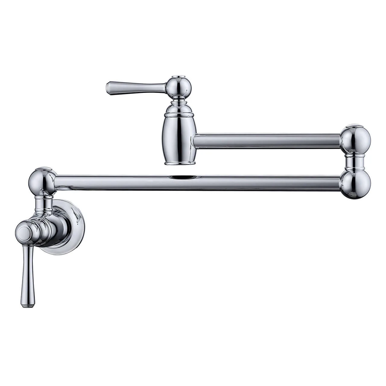DARREN Chrome Kitchen Pot Filler — Pearl