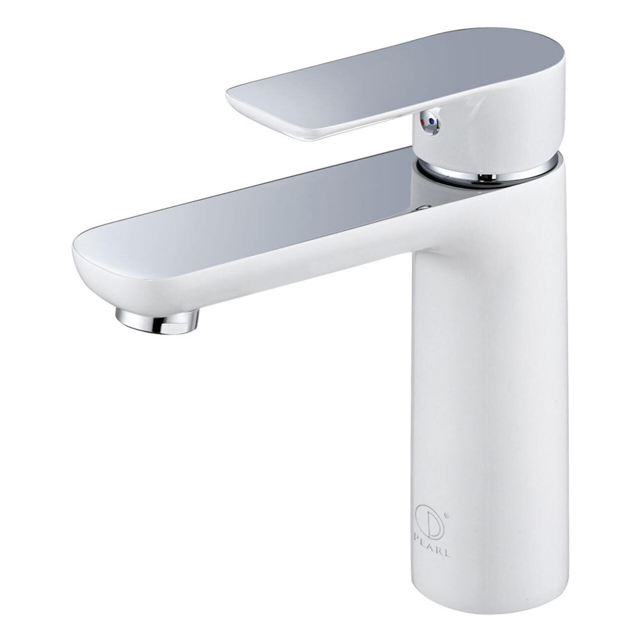 RACHAEL Two Tone Bathroom Faucet — Pearl