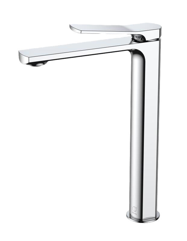 BRADLEY-H Chrome Bathroom Faucet - Overflow — Pearl