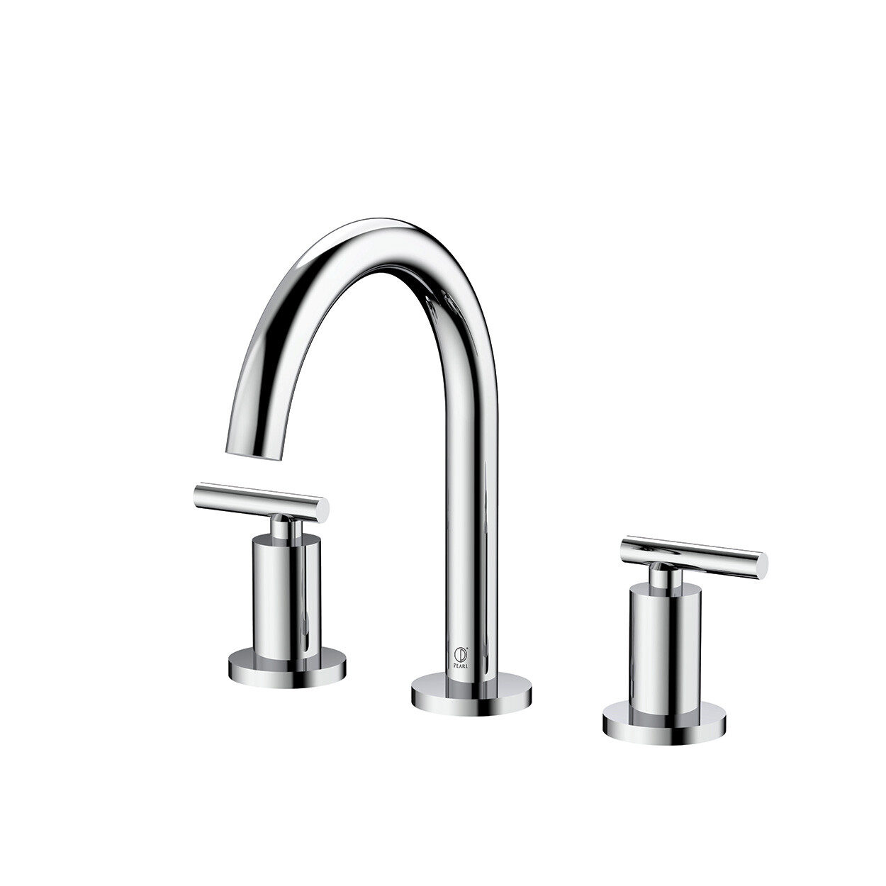 LILLIAN Chrome Bathroom Faucet — Pearl